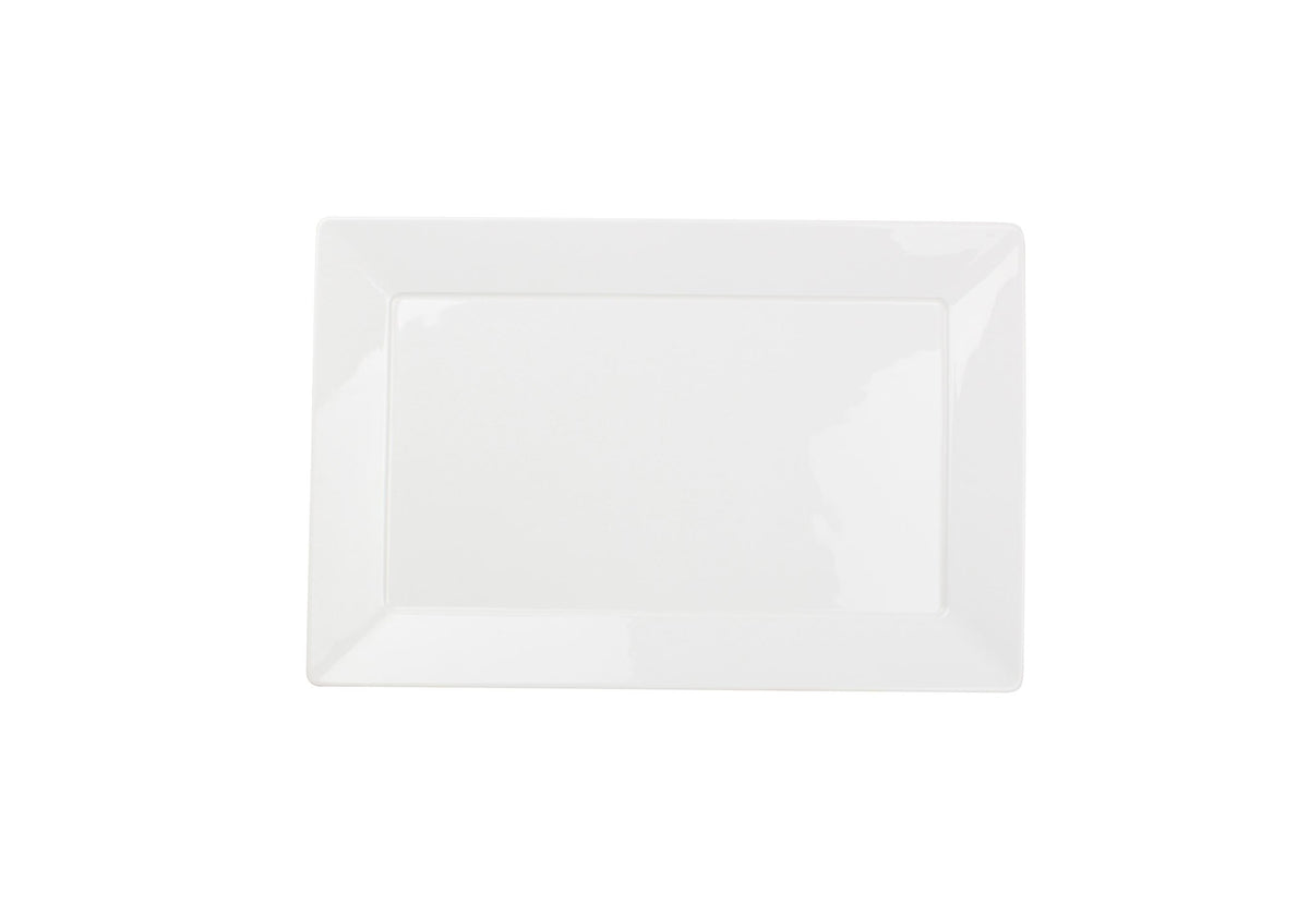 S&P - Plat à servir 33,5x22cm blanc Silht - 1 SET - 4 pièces