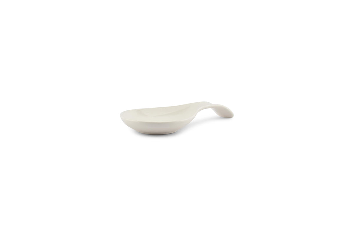 ONA - Porte-cuillère 20x10,5xH2,5cm blanc Cucina - 1 SET - 4 pièces