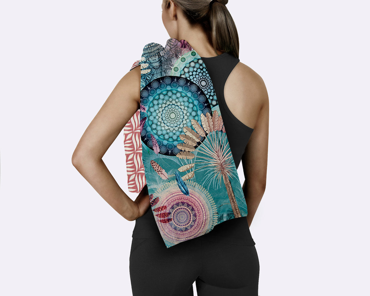HIP - Sport handdoek - Kanya - Multi