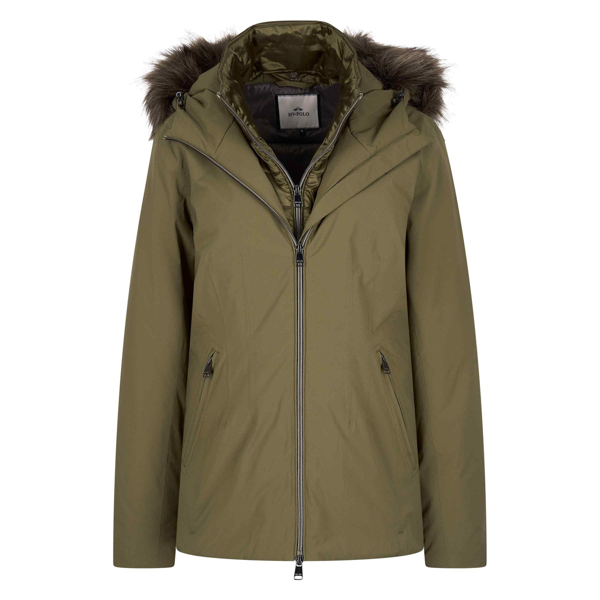 Hv Polo - Jacket Hvpisa - Dark Oil Green