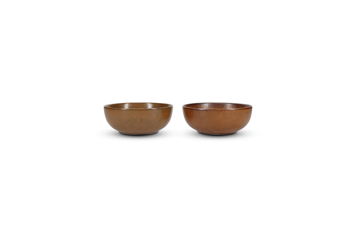 S&P - Ovio Kom 16xH6cm donkerbruin Ovio - 1 SET - 2 stuks