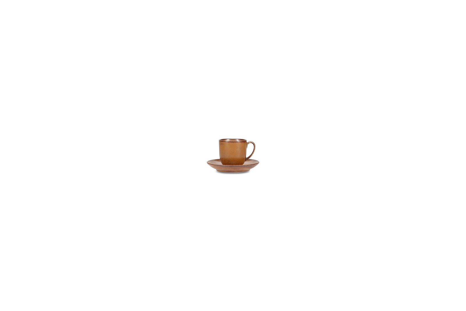 S&P - Ovio Mokkaschotel 11cm donkerbruin Ovio - 1 SET - 6 stuks