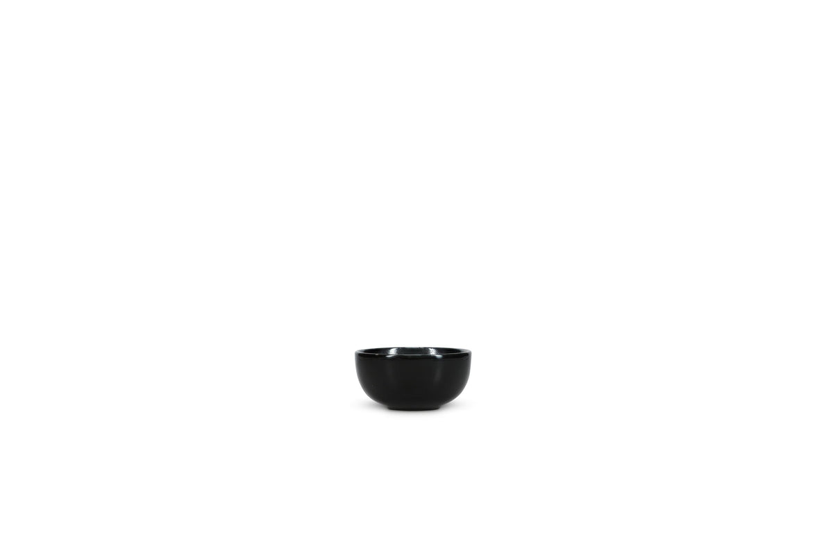 S&P - Ovio Black Bol 10xH4,5cm noir Ovio - 1 SET - 6 pièces