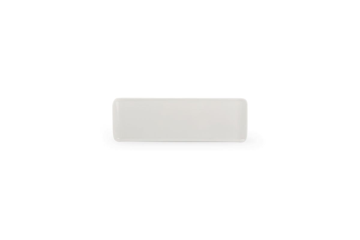 S&P - Plat à servir 30x9,5cm blanc Cirro - 1 SET - 6 pièces