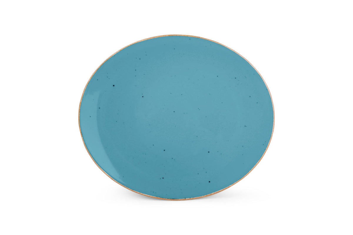 S&P - Collect Plat bord 30,5x26cm blauw Collect - 1 SET - 6 stuks