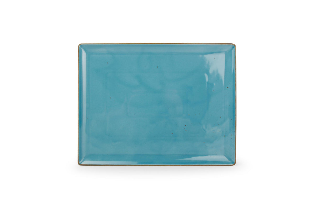 S&P - Collect Assiette plate 31x24cm bleu Collect - 1 SET - 6 pièces