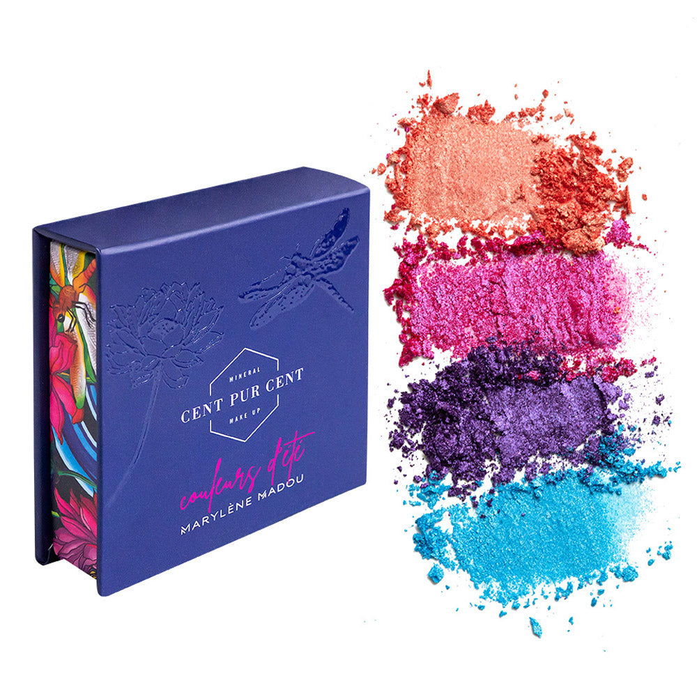 Cent Pur Cent - Eyeshadow Palet 4 Colors Marylène Madou