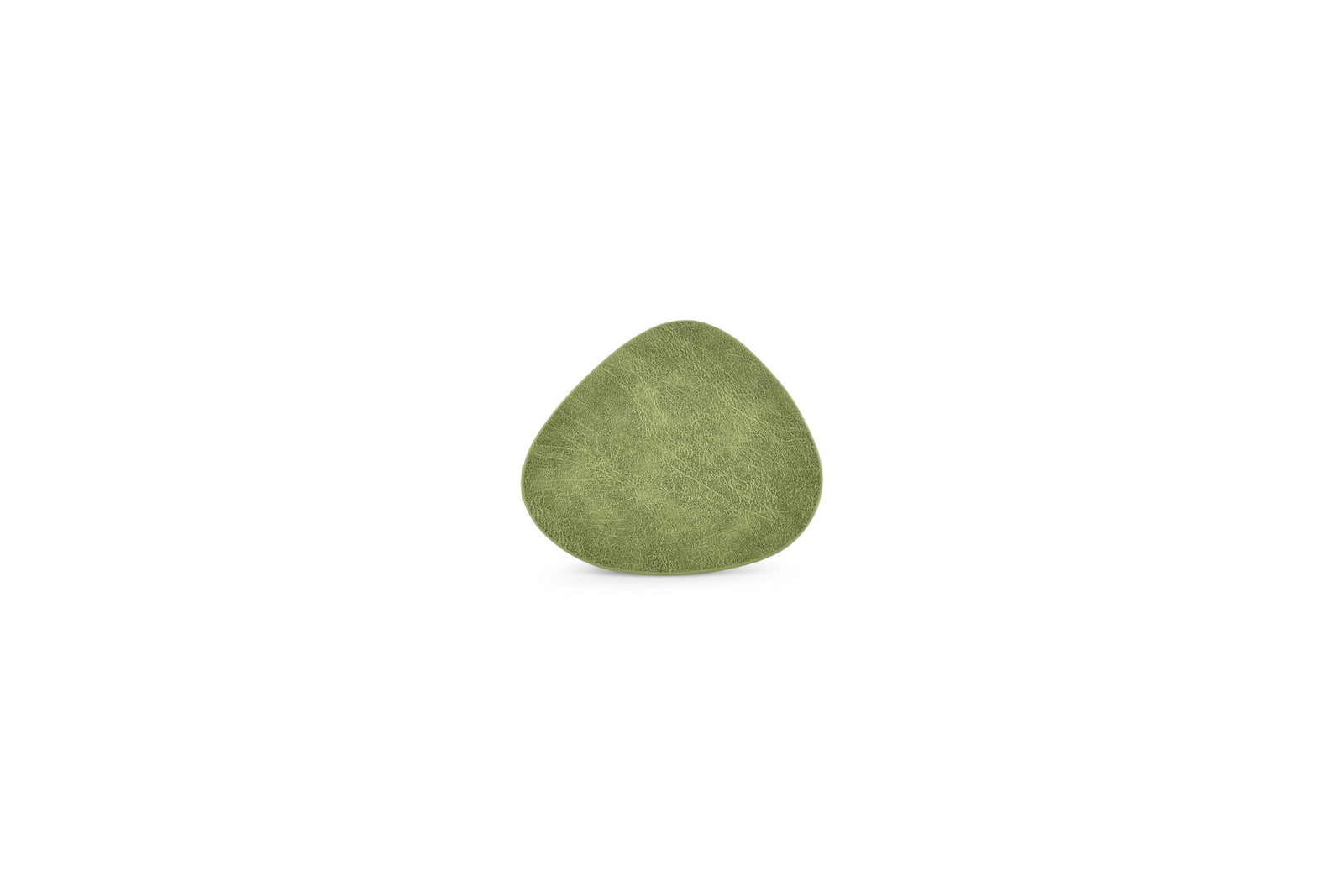 S&P - Sous-verre 11x10cm aspect cuir vert Layer - set/4