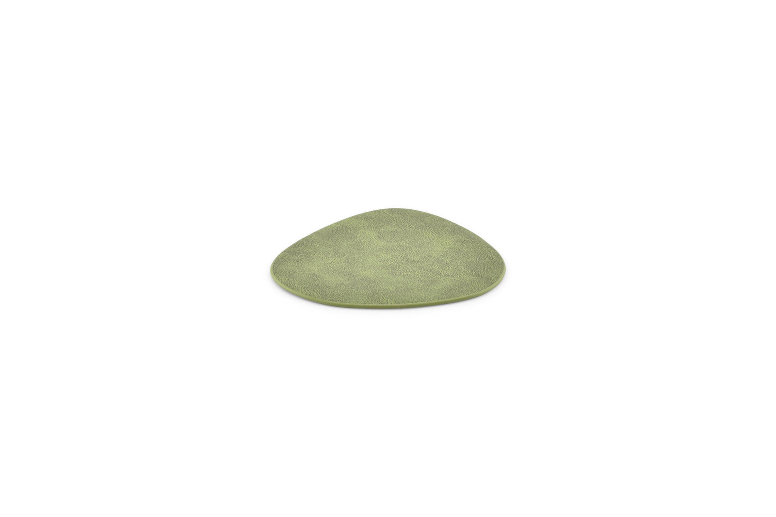 S&P - Sous-verre 11x10cm aspect cuir vert Layer - set/4
