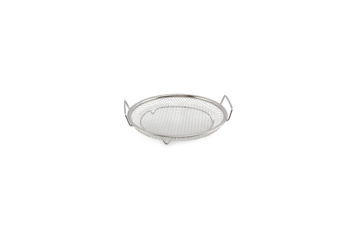S&P - Panier métallique 20xH3cm argent Serve - 1 SET - 6 pièces
