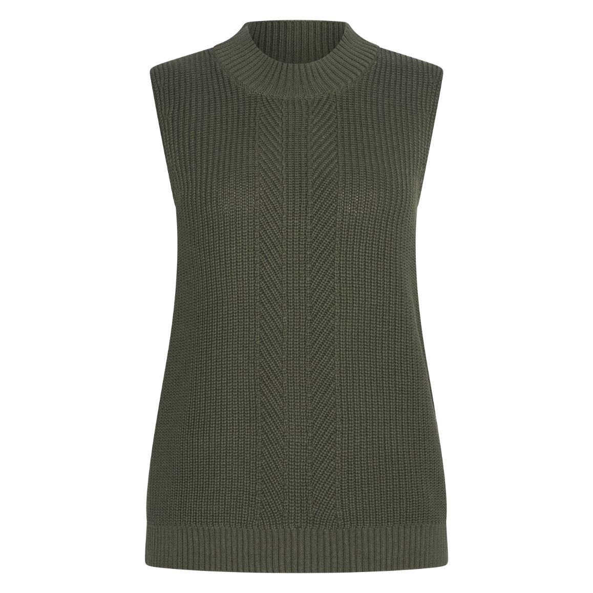 Hv Society - Sleeveless Pullover Hvseva - Army