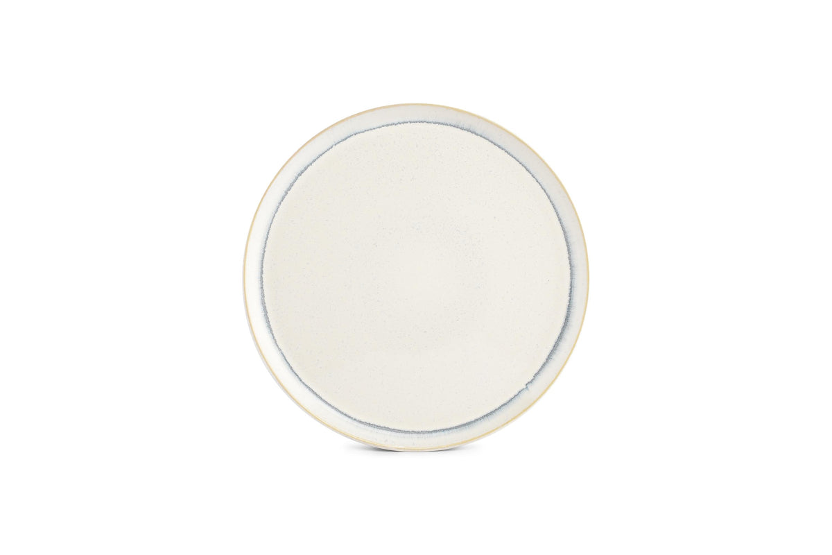 S&amp;P - Assiette plate 26cm bleu Stripes - 1 SET - 4 pièces