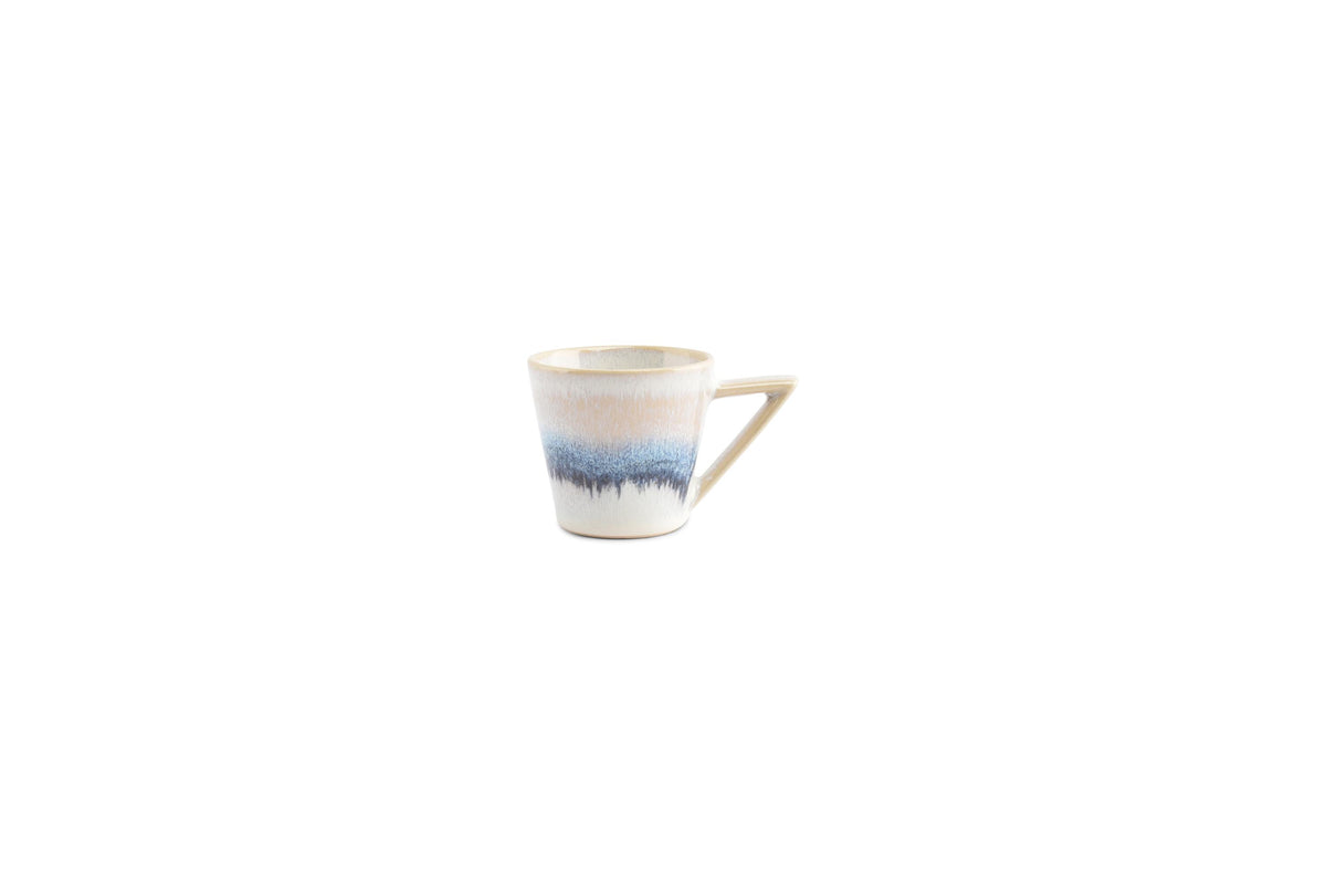 S&amp;P - Tasse à moka 10cl bleu Stripes - 1 SET - 4 pièces
