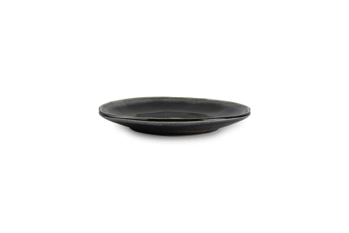 S&amp;P - Assiette plate 21cm bleu Capri - 1 SET - 4 pièces