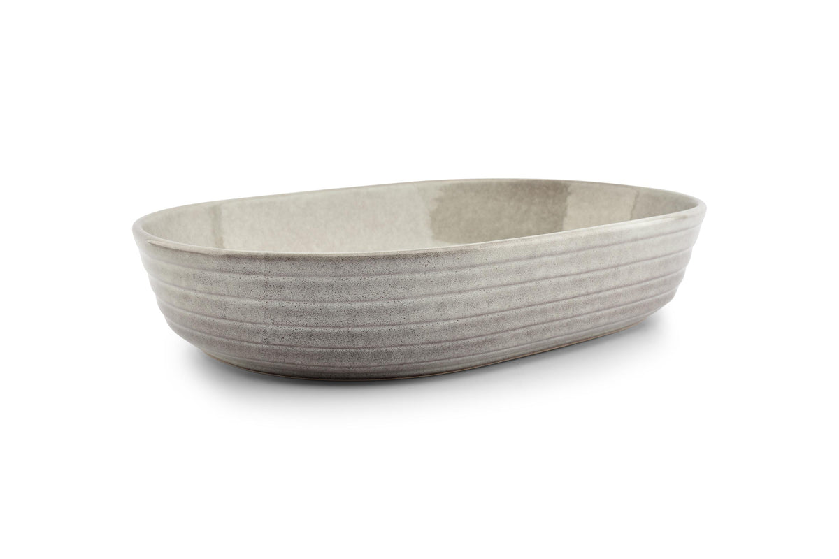 S&amp;P - Plat à four 36,5x26,5xH7cm gris Bake