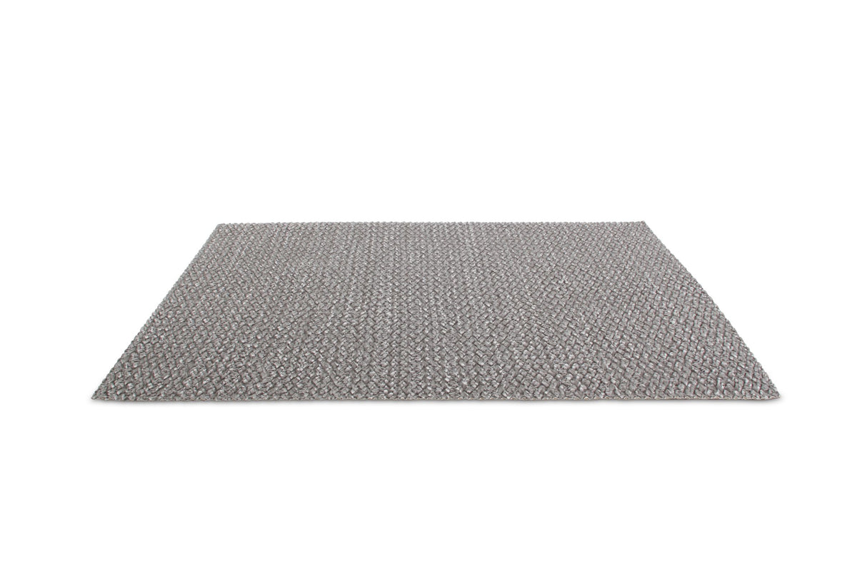 S&amp;P - Set de table 48x34cm tresse gris TableTop - 1 SET - 4 pièces