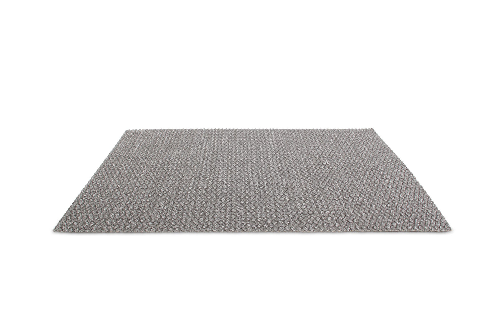 S&P - Set de table 48x34cm tresse gris TableTop - 1 SET - 4 pièces