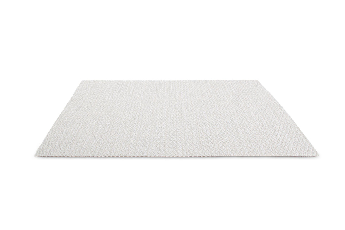 S&amp;P - Set de table 48x34cm tresse blanc TableTop - 1 SET - 4 pièces
