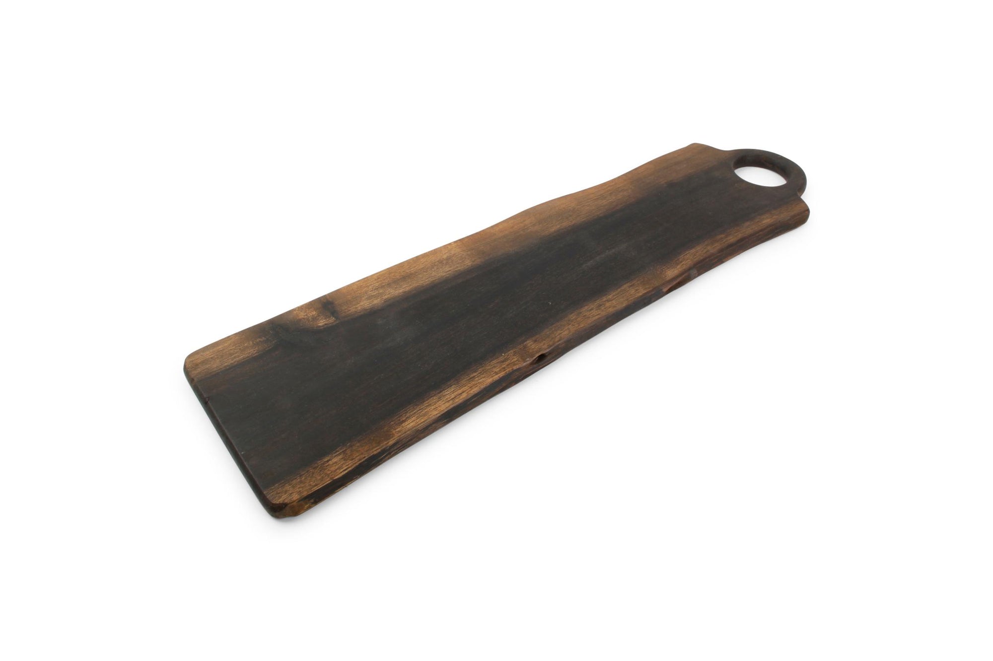 S&P - Serveerplank 60x15xH1,5cm hout zwart Chop