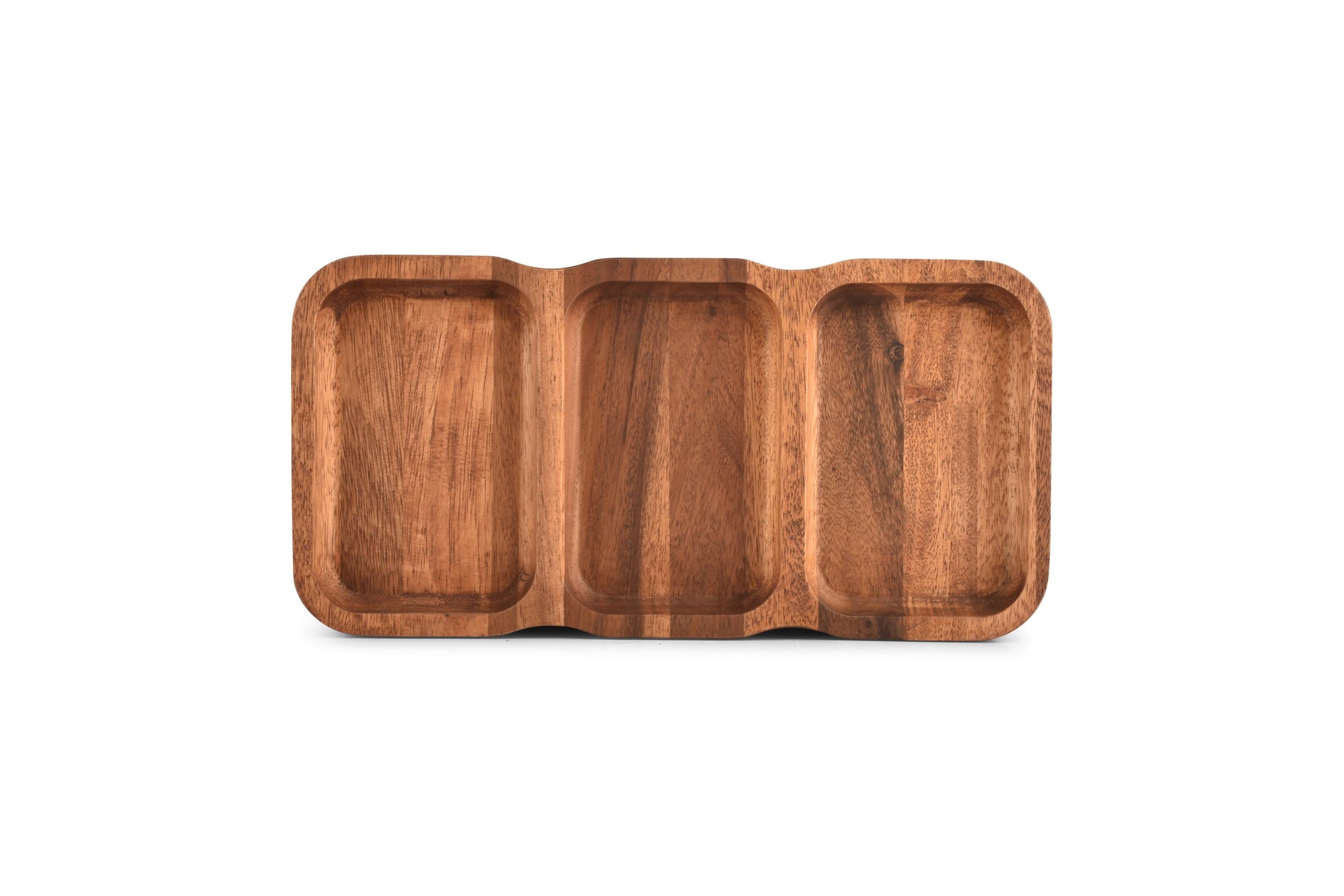 S&P - Serveerschaal 38x19xH3cm 3 delen Chop