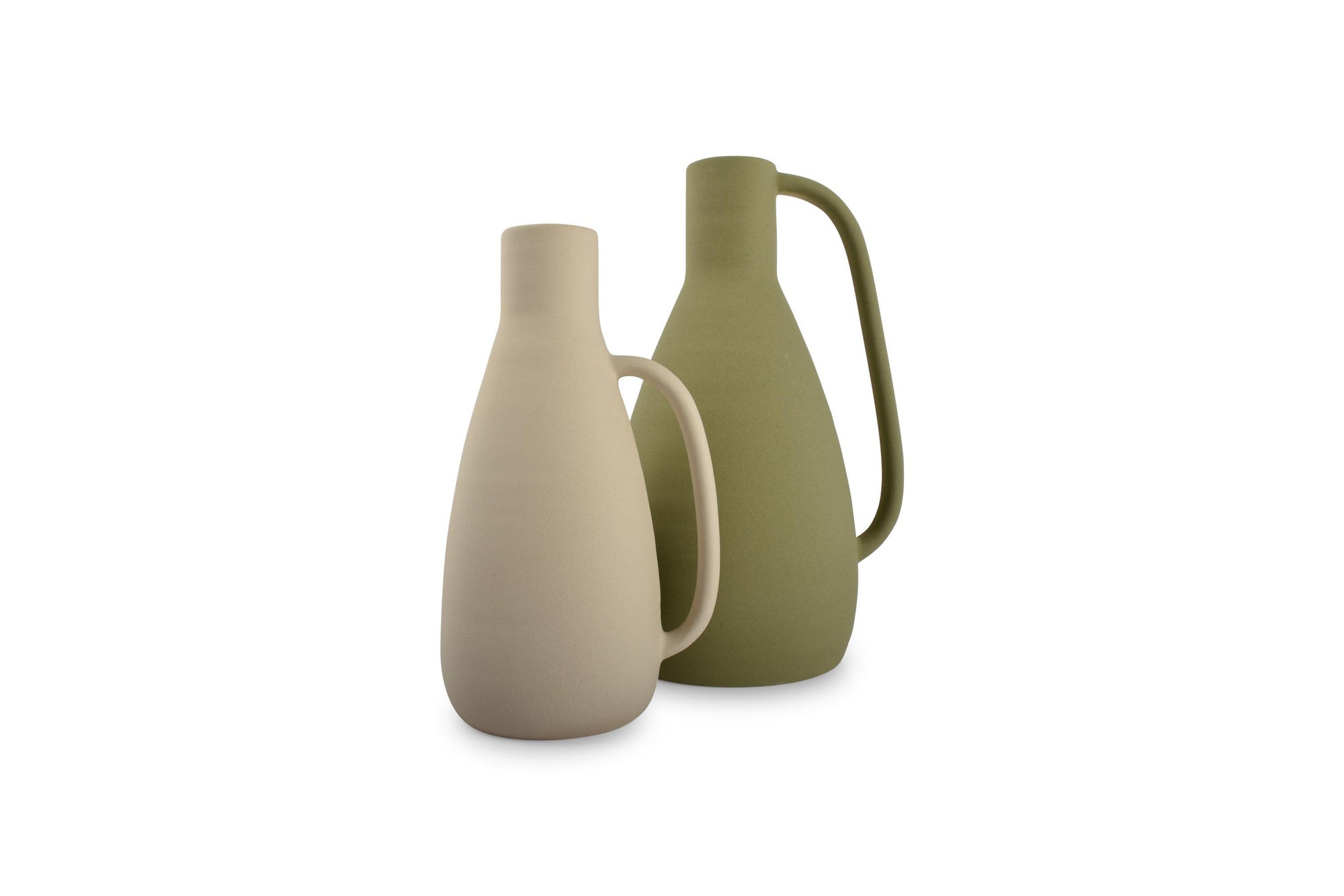 S&P - Vase 13x10xH22cm blanc Collo