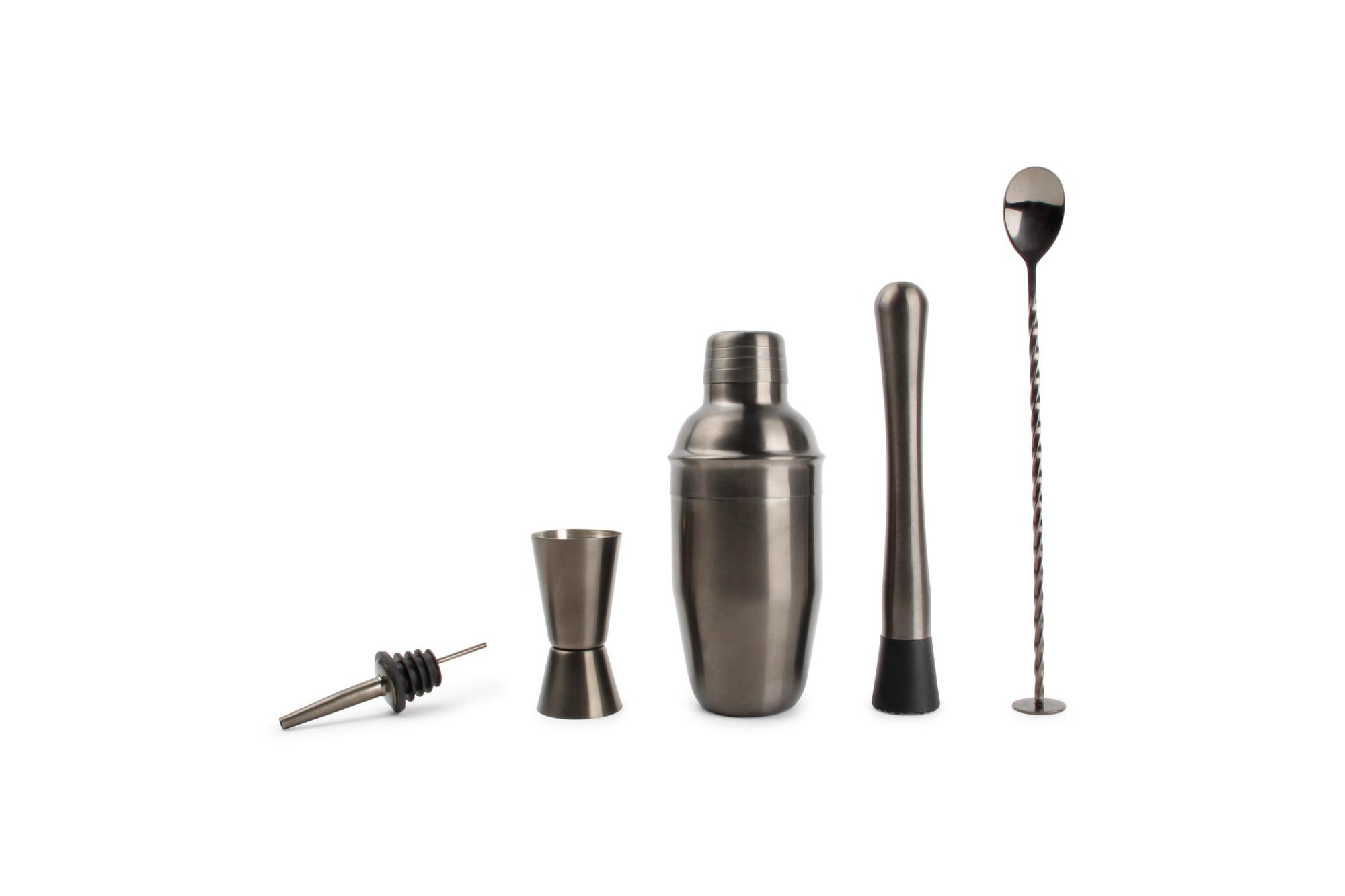 S&P - Cocktailset 7-delig zwart Bar