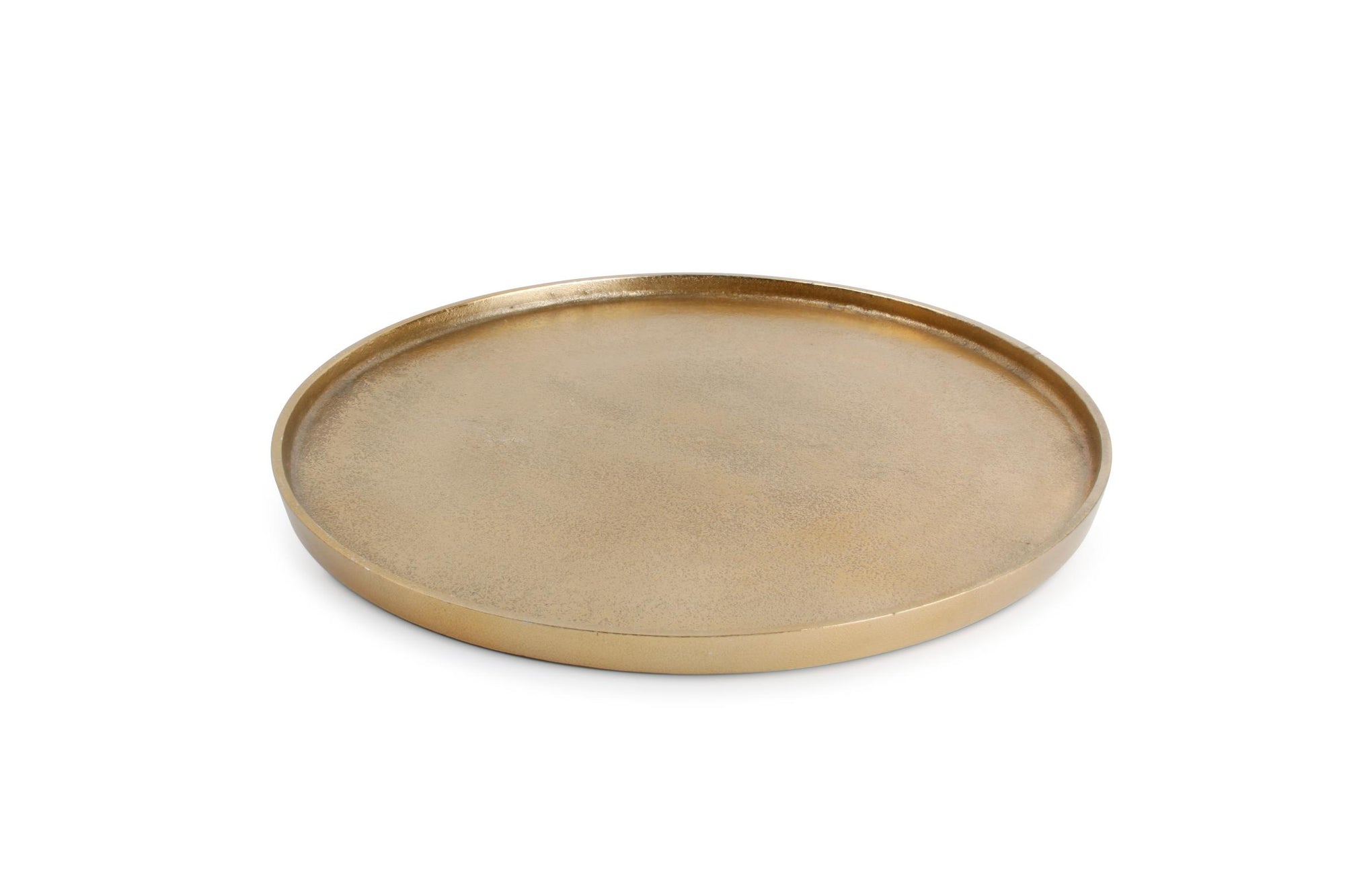 S&P - Decorative dish 37xH1,5cm gold Palace