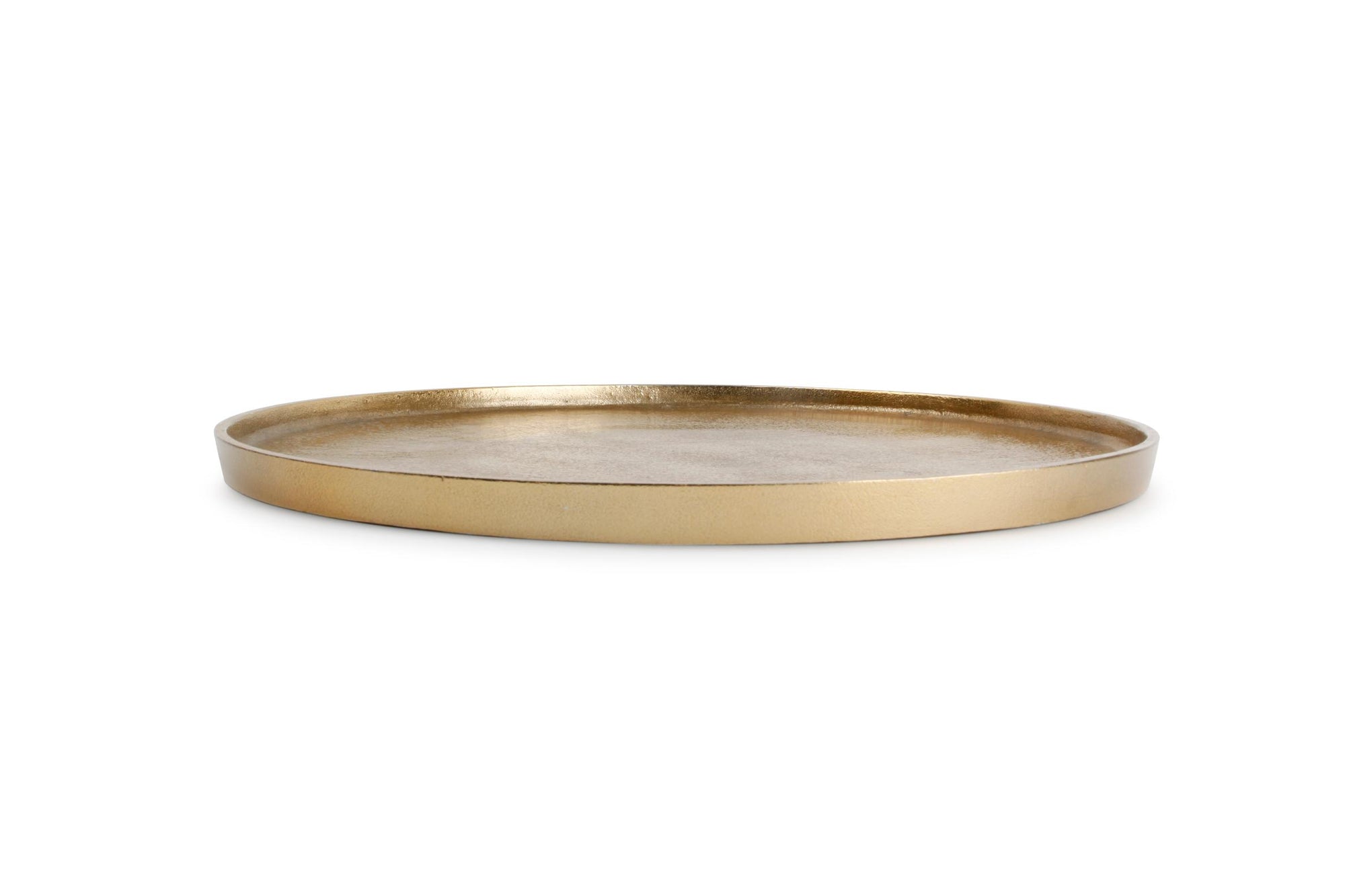 S&P - Decorative dish 37xH1,5cm gold Palace