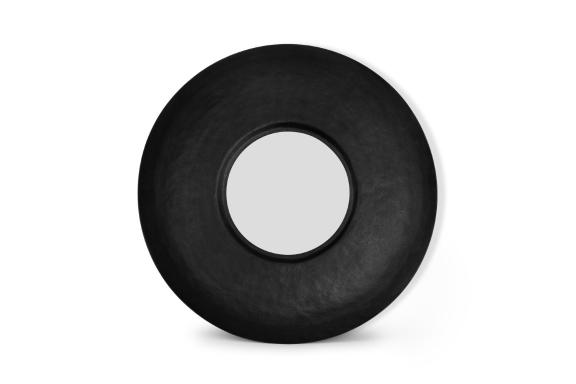 S&amp;P - Mirroir 65xH10cm noir Duro