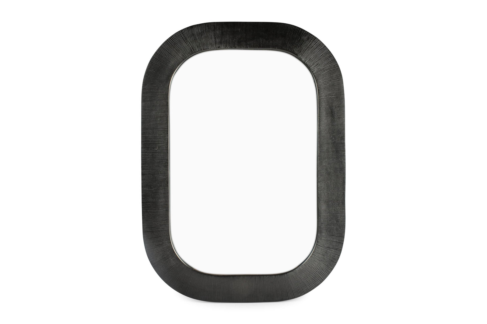 S&P - Mirroir 65xH91cm noir Duro