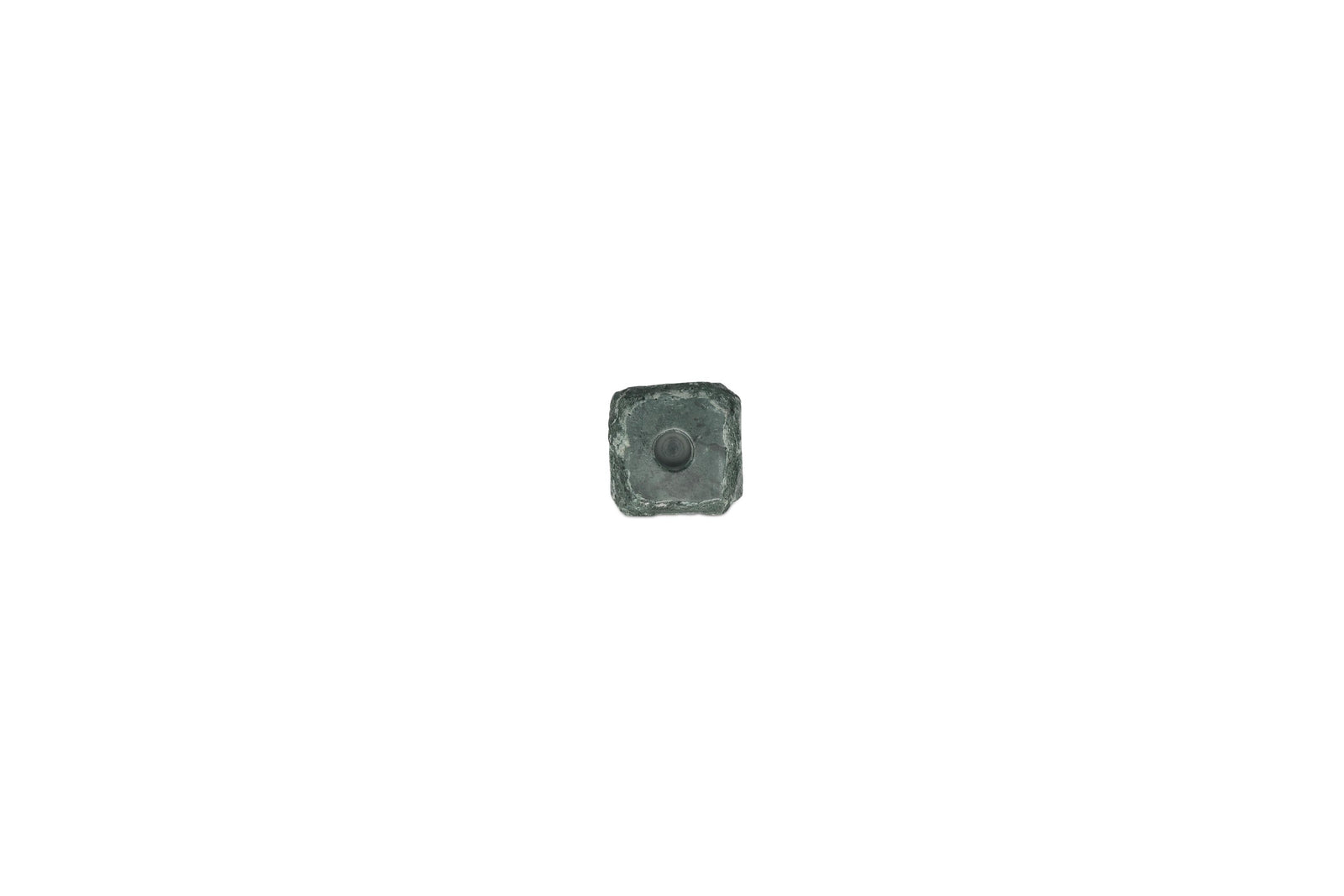 S&P - Bougeoir 8x8xH13,5cm marbre vert Opus