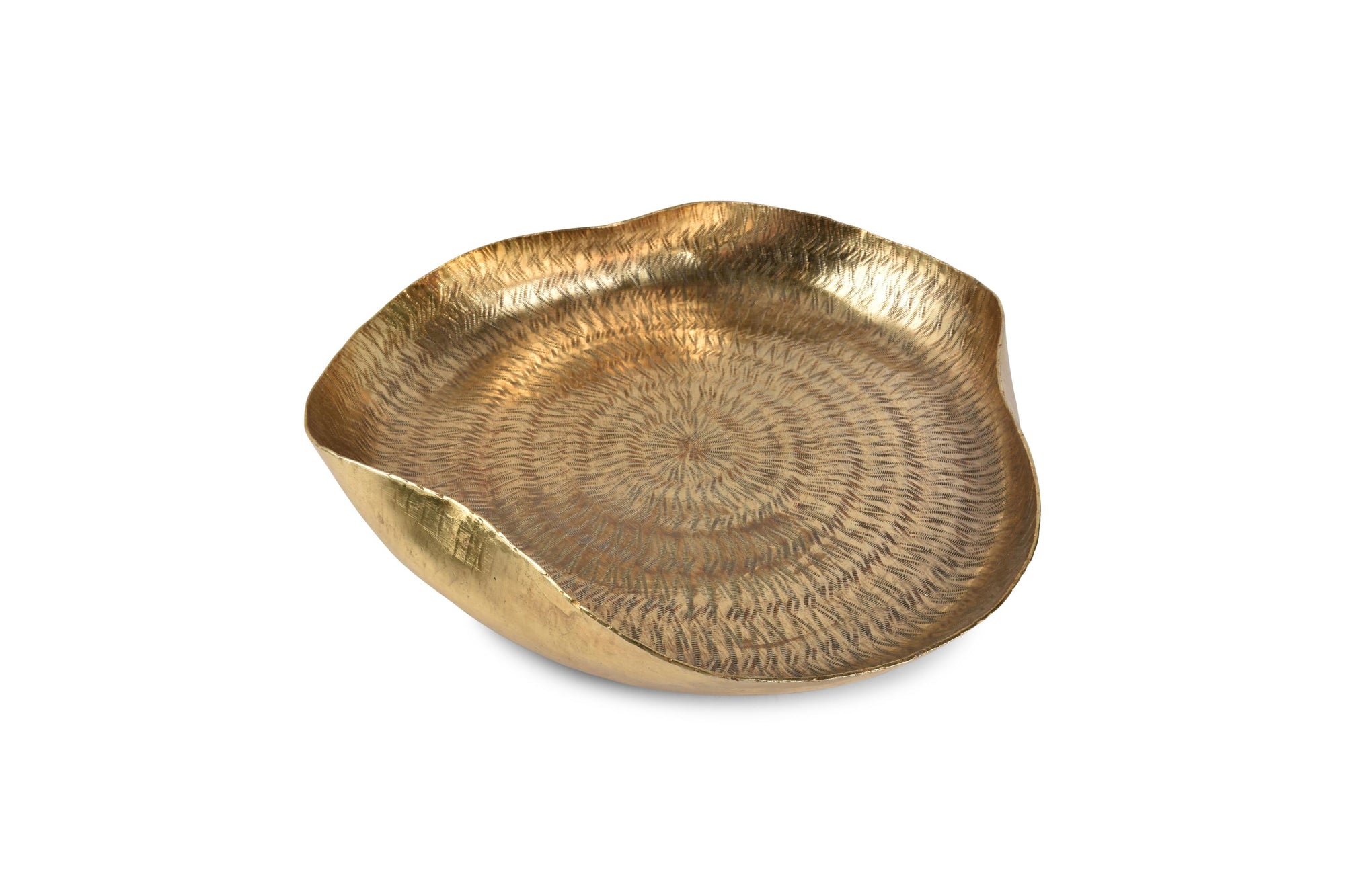 S&P - Sierschaal 37xH6,5cm goud Servo