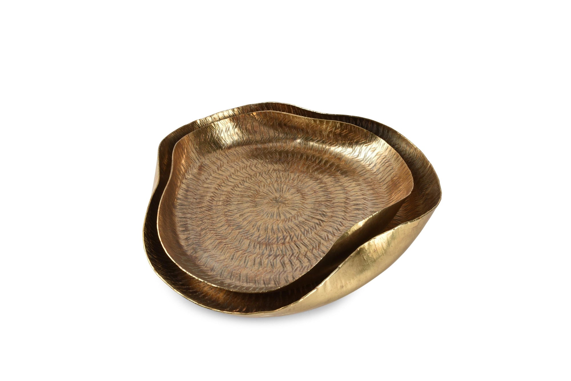 S&P - Sierschaal 37xH6,5cm goud Servo