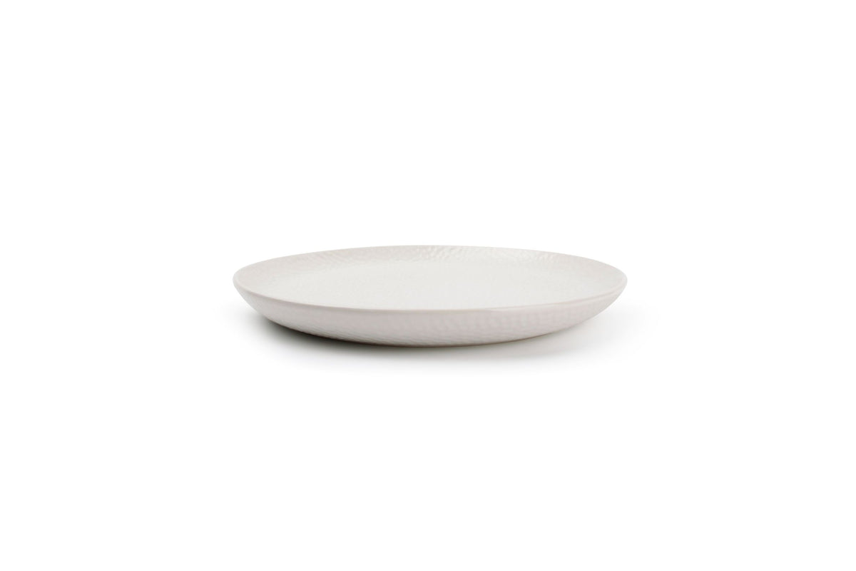 S&amp;P - Assiette plate 20,5cm blanc Mielo - 1 SET - 4 pièces