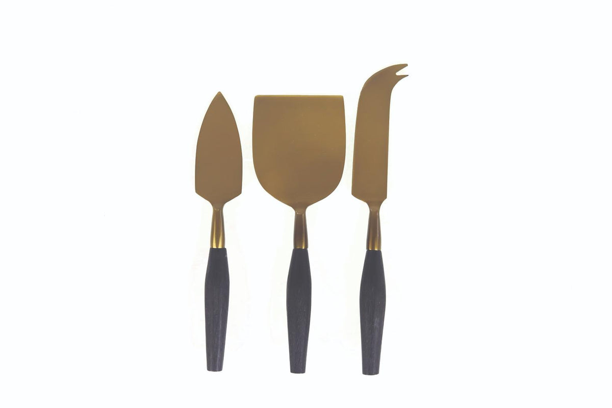 Arendal Aged Bronze Cheese Set