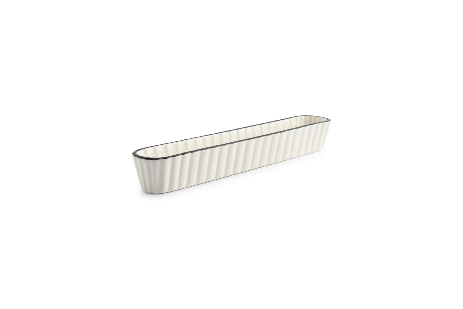 S&P - Nero Plat à servir 26x4xH3,5cm blanc Nero - 1 SET - 4 pièces