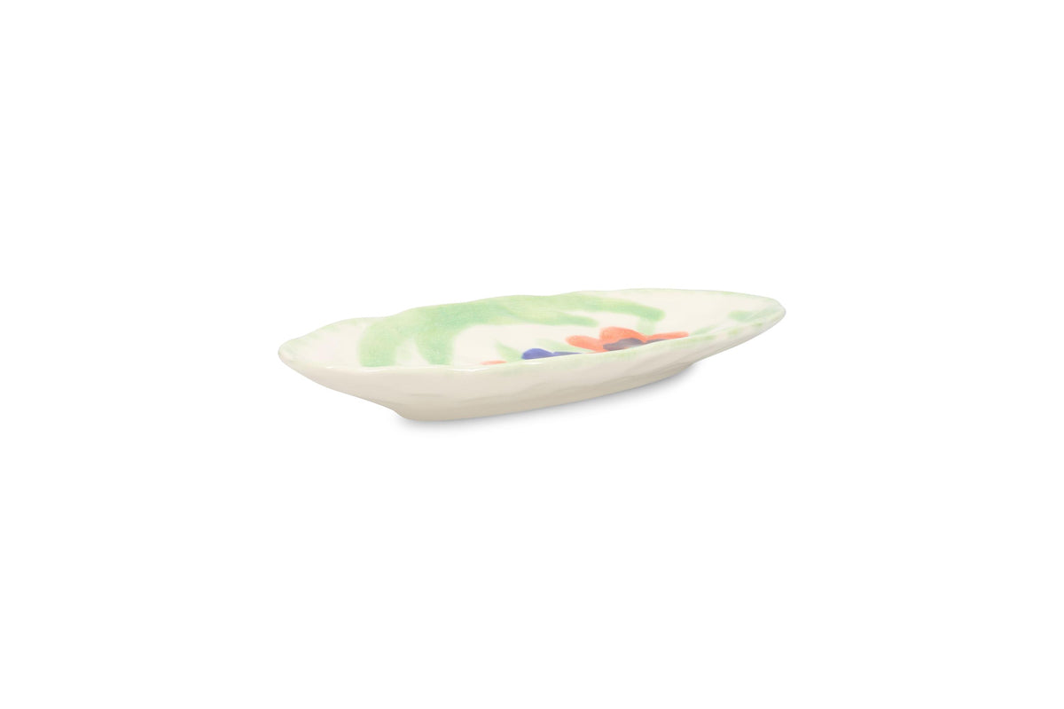 S&P - Serving dish 30,5x15,5cm Fleur