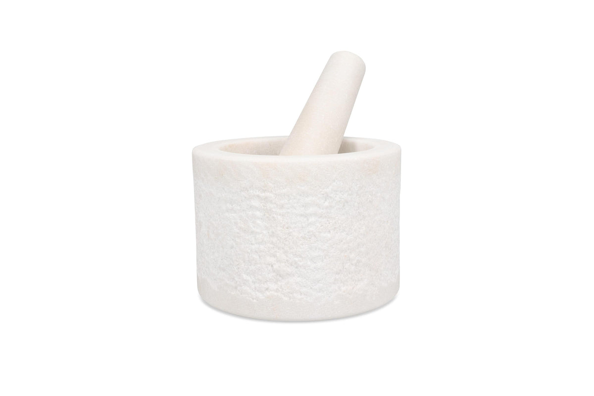 S&P - Marbliss Vijzel en stamper 14xH10cm white Marbliss