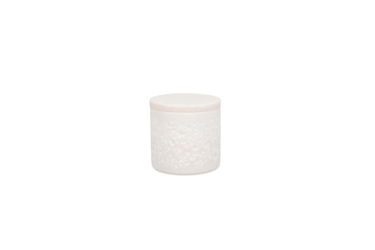 S&P - Marbliss Pot met deksel 7xH7cm white Marbliss