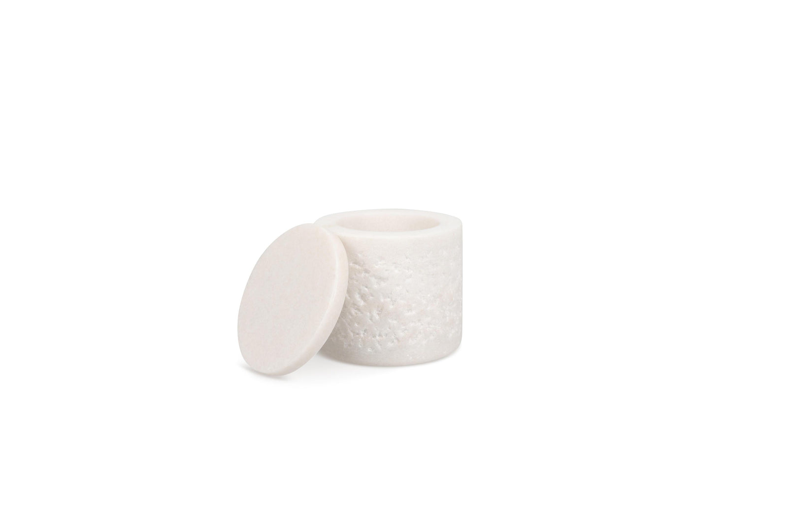 S&P - Marbliss Pot met deksel 7xH7cm white Marbliss