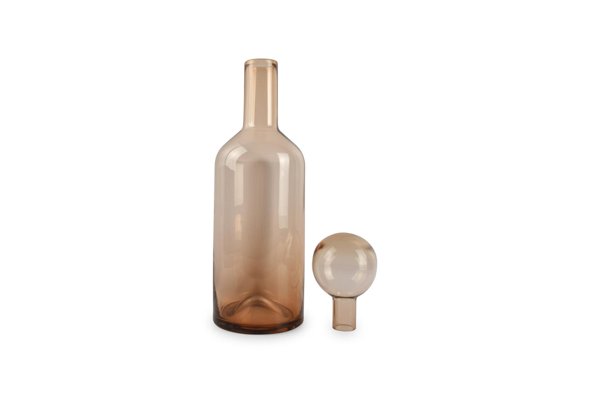 S&P - Vaas met stop 15,5xH55cm amber Fera