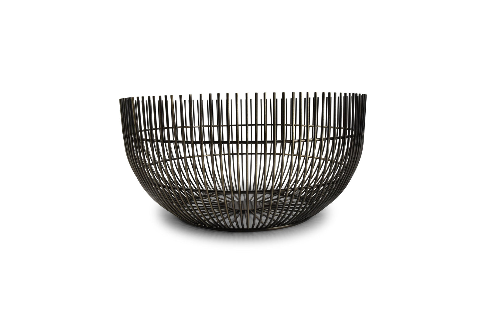 S&P - Draadmand 25xH12cm vintage goud Iris