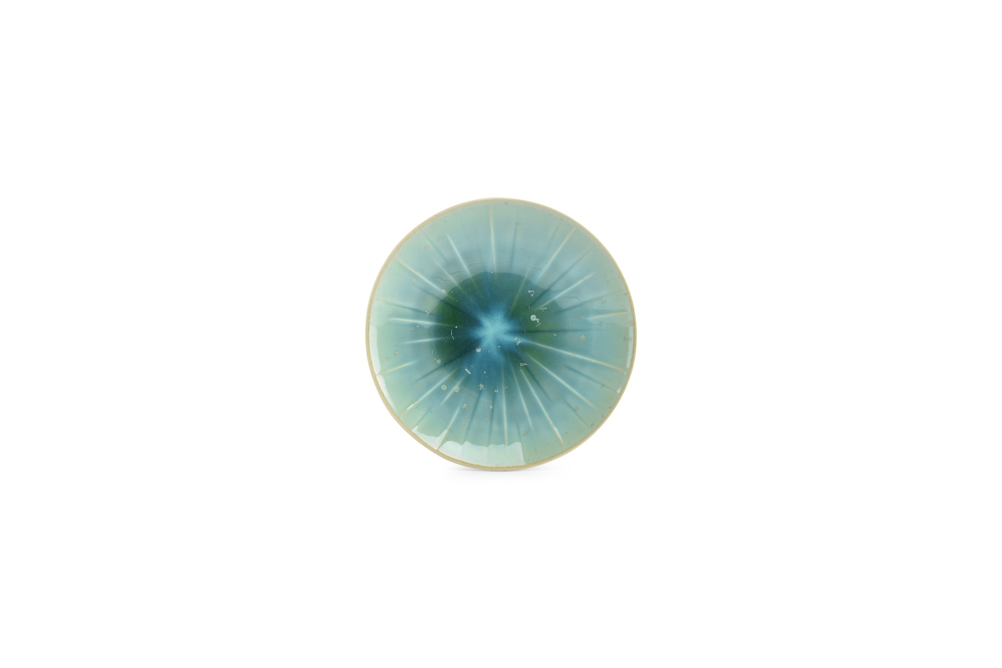 S&P - Assiette plate 18xH3,5cm turquoise Eclipse - 1 SET - 4 pièces