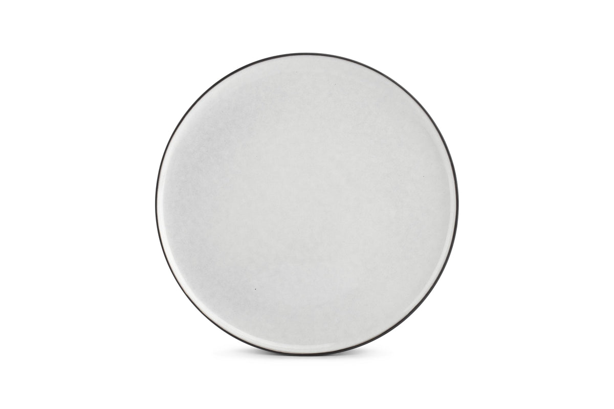 S&amp;P - Assiette plate 26cm blanc Fina - 1 SET - 4 pièces