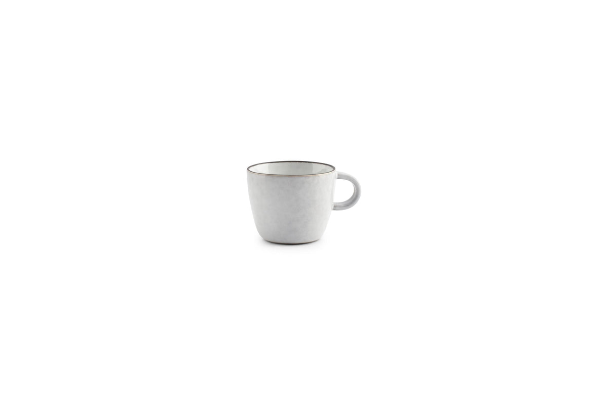 S&amp;P - Tasse à moka 9cl blanc Fina - 1 SET - 4 pièces