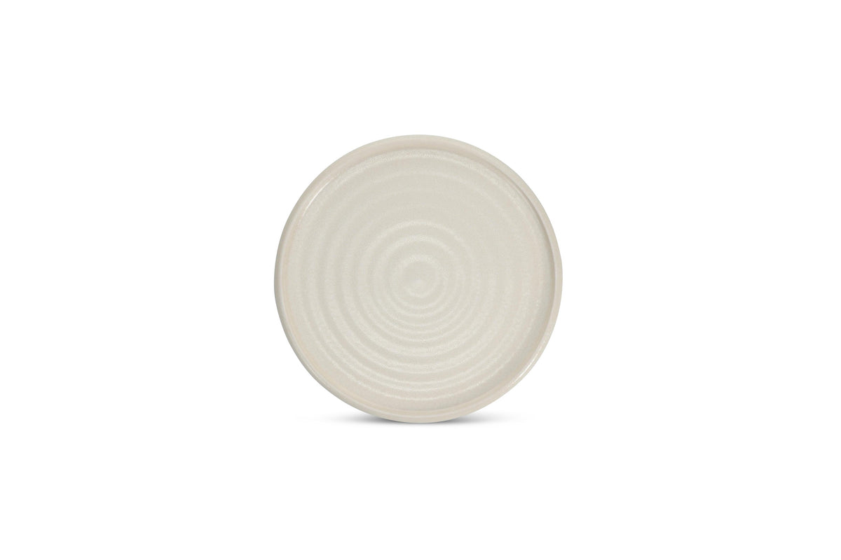 S&amp;P - Plate 26xH2cm beige Mochi - 1 SET - 4 stuks