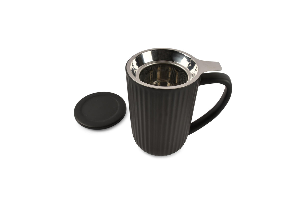 S&amp;P - Tasse de thé 60cl noir Hi!Tea