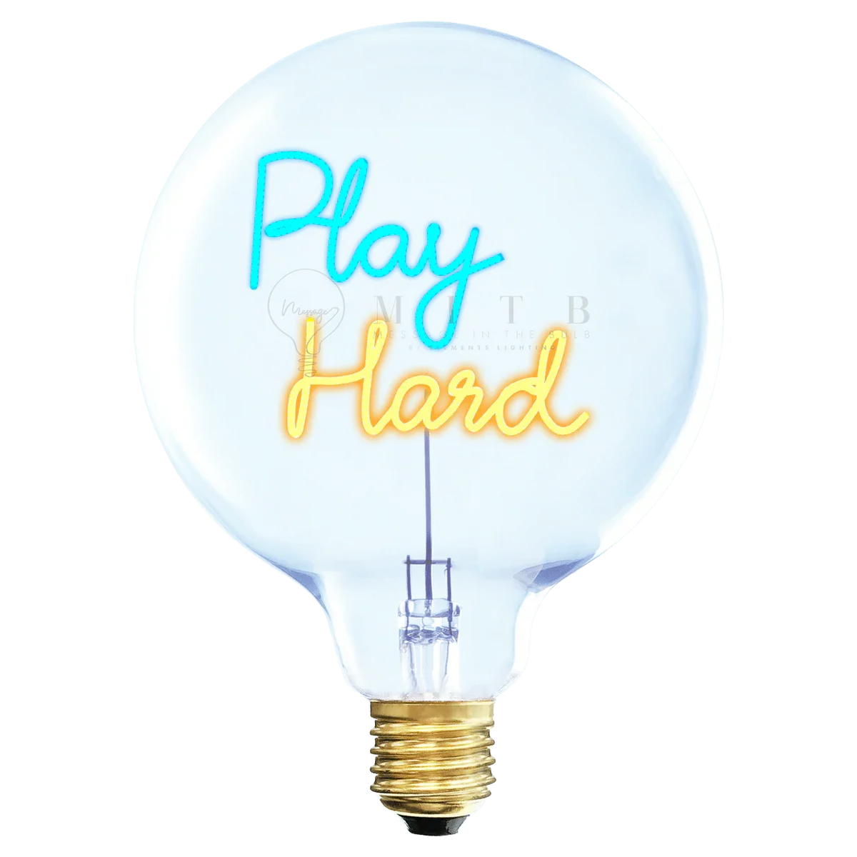 Mitb - Play Hard - Bleu - Ambre