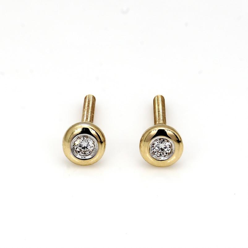 Oorbellen - Geel Goud