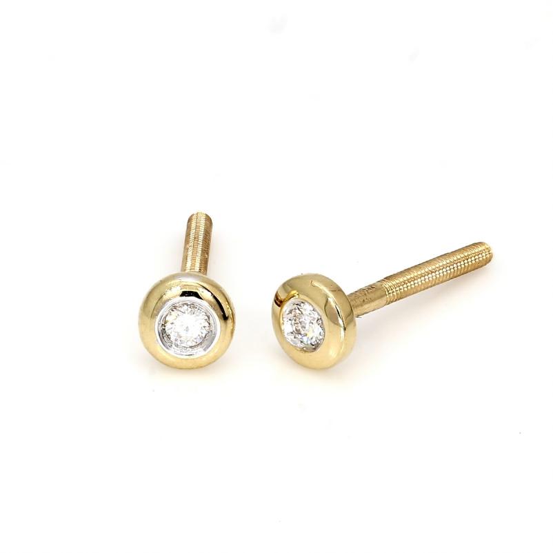 Oorbellen - Geel Goud